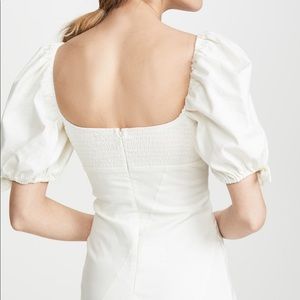 For love & lemons macaroon hook front mini dress